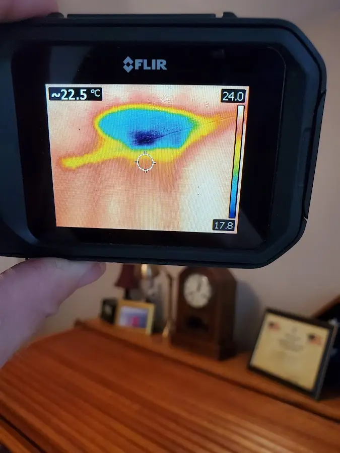 Thermal imaging inspection for water damage in Gloucester City