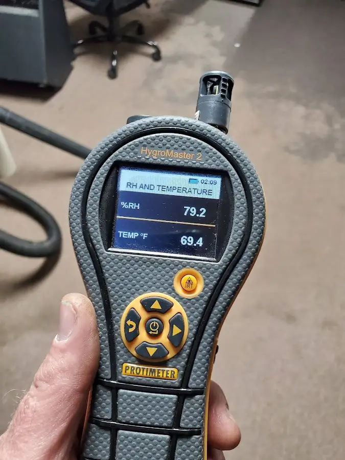 Moisture meter humidity assessment for Mold Remediation & Removal in Gloucester City